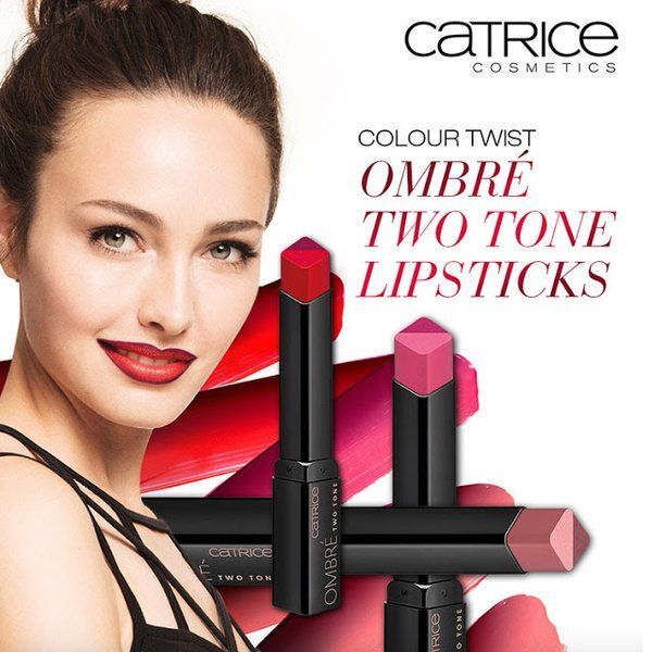 احمر شفاة اومبري تو تون من كاتريس Catrice Ombre Two Tone Lipstick